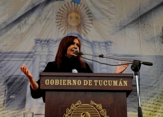 Cristina en Tucumán
