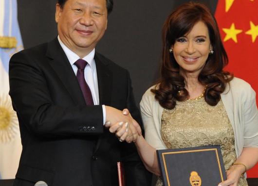 Firma de convenios bilaterales entre los gobiernos de Argentina y China.
