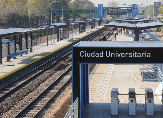 Estación "Ciudad Universitaria".
