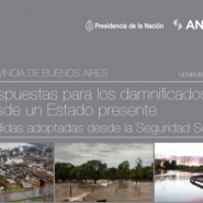 Asistencia del Estado a los damnificados por las inundaciones