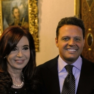 Cristina con Luis Miguel