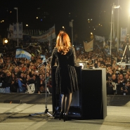 Cristina en Paraná, 25 de junio de 2013.
