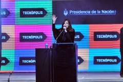 Cristina inaugura Tecnópolis