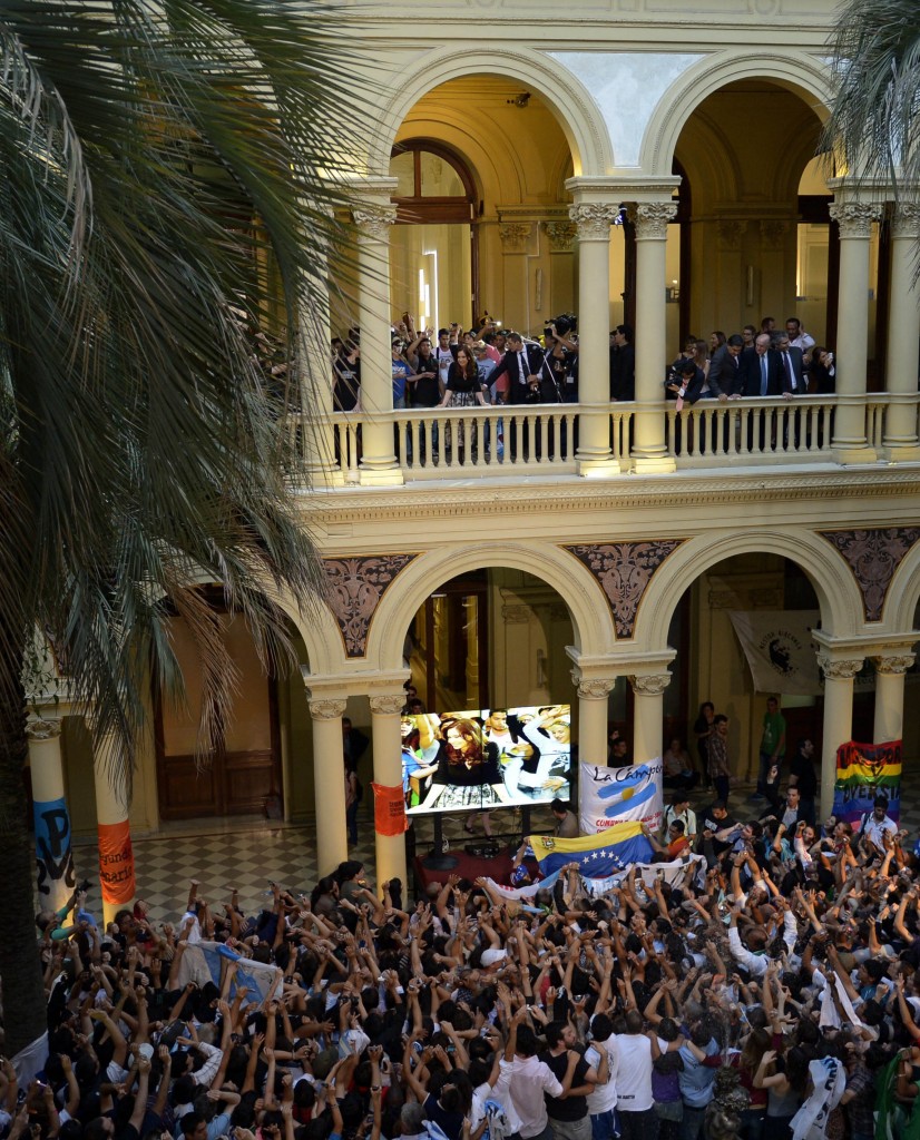 Cristina en Casa Rosada 