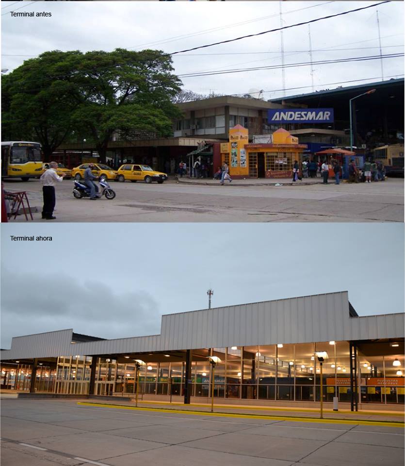 Nueva terminal de ómnibus de San Salvador de Jujuy.