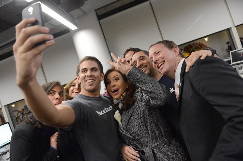 Inauguración de las nuevas oficinas de Facebook en Argentina