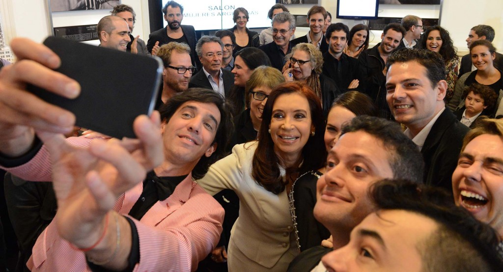 Hoy en Casa Rosada despedimos a los artistas que van a ir al Festival de Cannes.