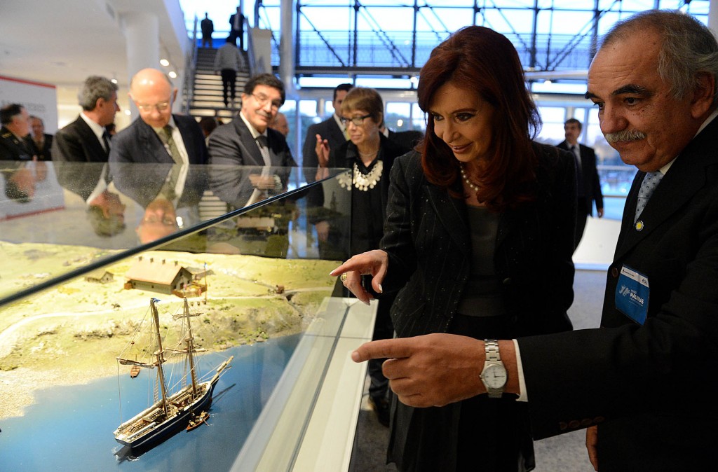 Inauguración del Museo de Malvinas en el Espacio de la Memoria.