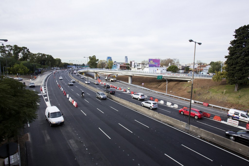 Obras en la Av. General Paz