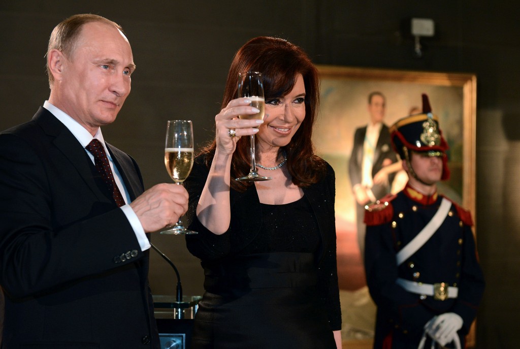 Cena de honor al Presidente de la Federación Rusa, Vladimir Putin, en visita oficial a nuestro país.