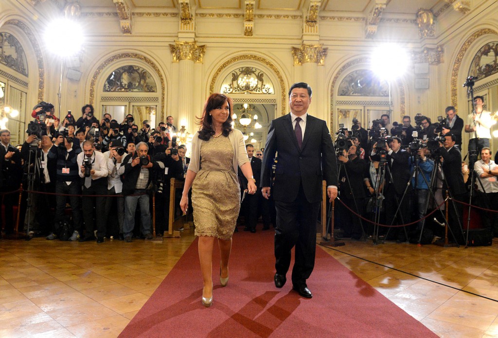 Firma de convenios bilaterales entre los gobiernos de Argentina y China.