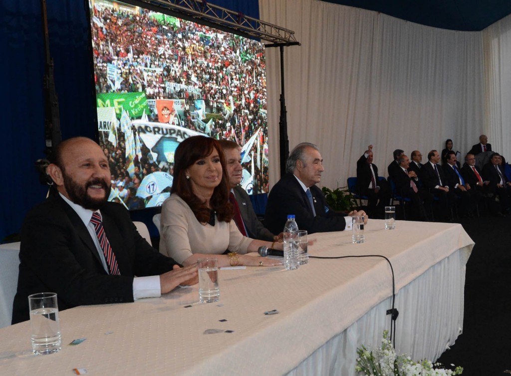 Visita de la Presidenta a la provincia de Formosa.