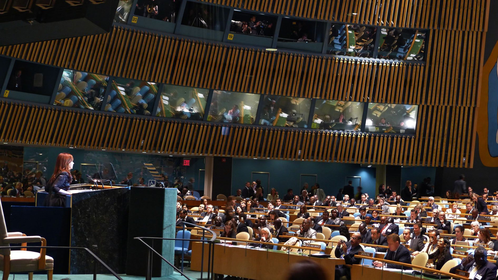 Presidencia - Discurso de la Presidenta ante la Asamblea de las Naciones Unidas.