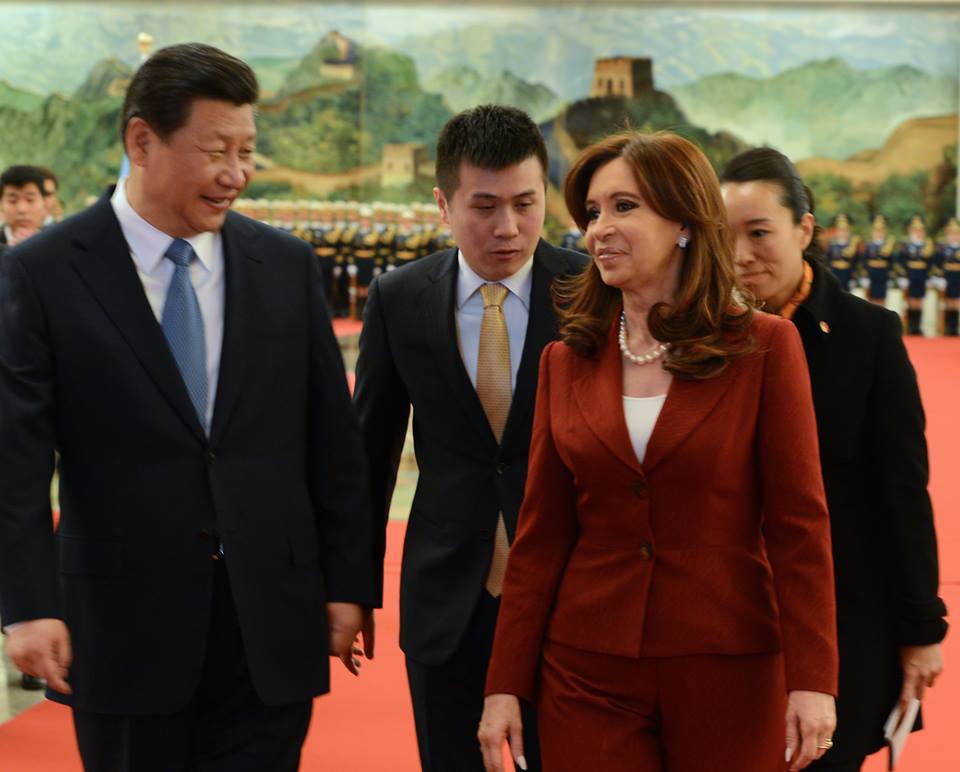 Cristina con Xi Jinping, ratificó la alianza Argentina - China 