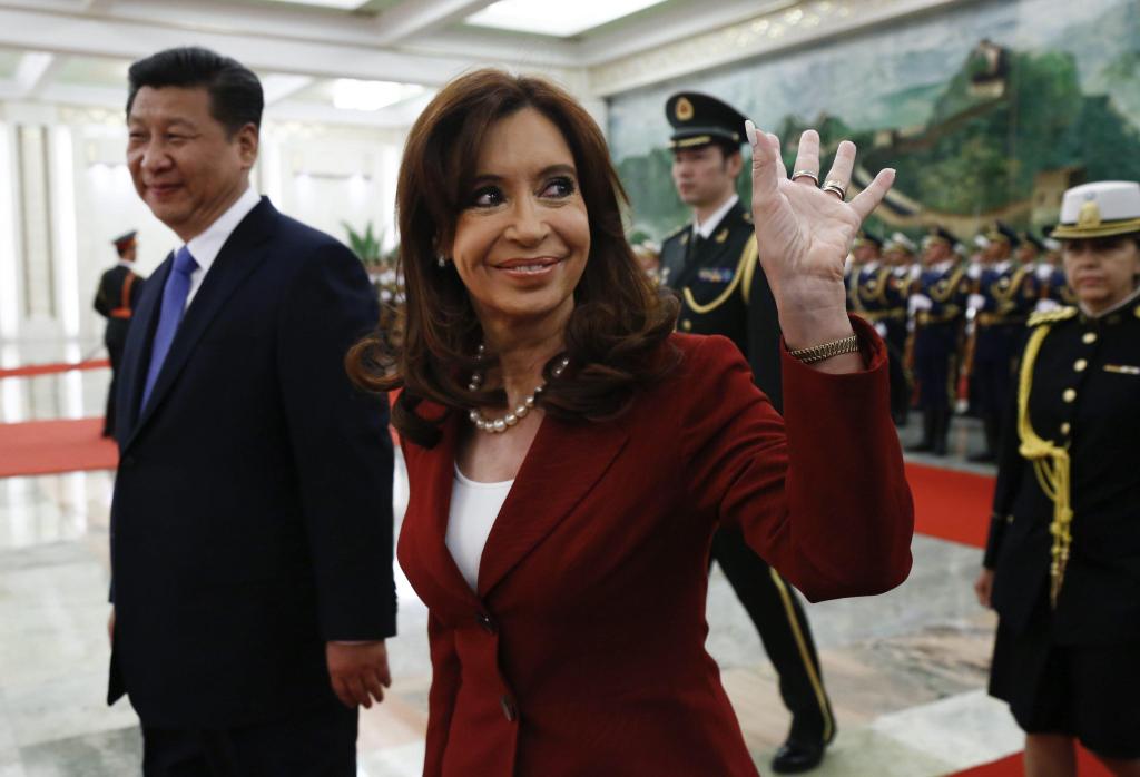 Cristina Kirchner en China.