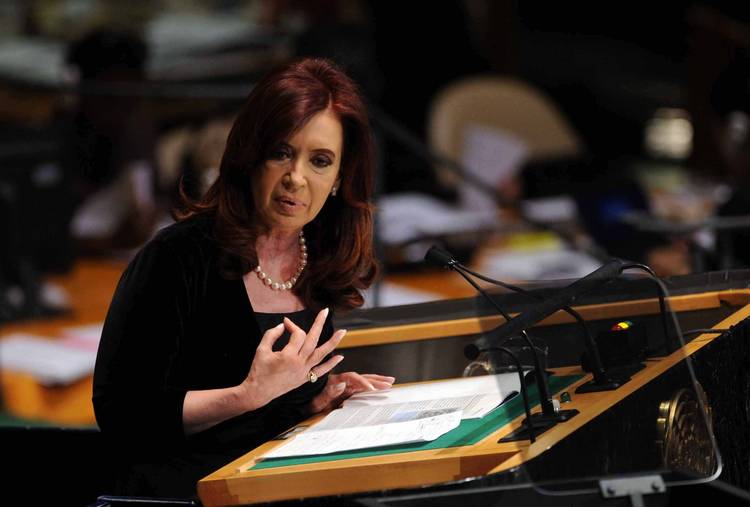 Address by Cristina Kirchner at UN General Assembly, 2012 | Cristina  Fernandez de Kirchner