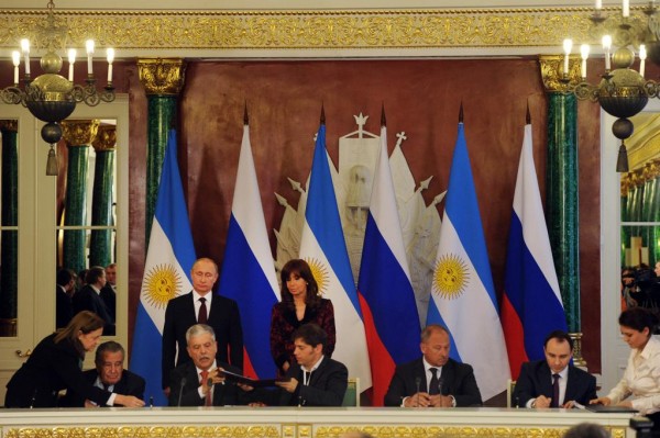 Síntesis de los acuerdos suscriptos con Rusia. Cristina