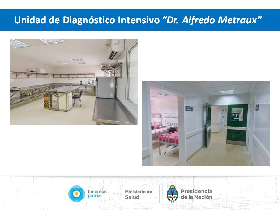 Inauguración Unidad de Diagnostico Intensivo en Maipú, Mendoza.