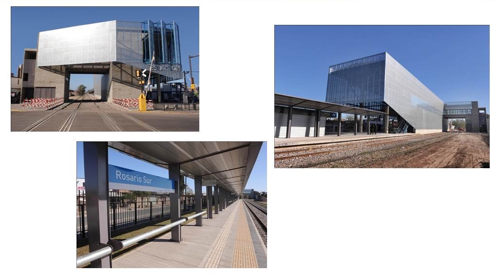 Inauguramos la estación Rosario Sur de la línea Mitre