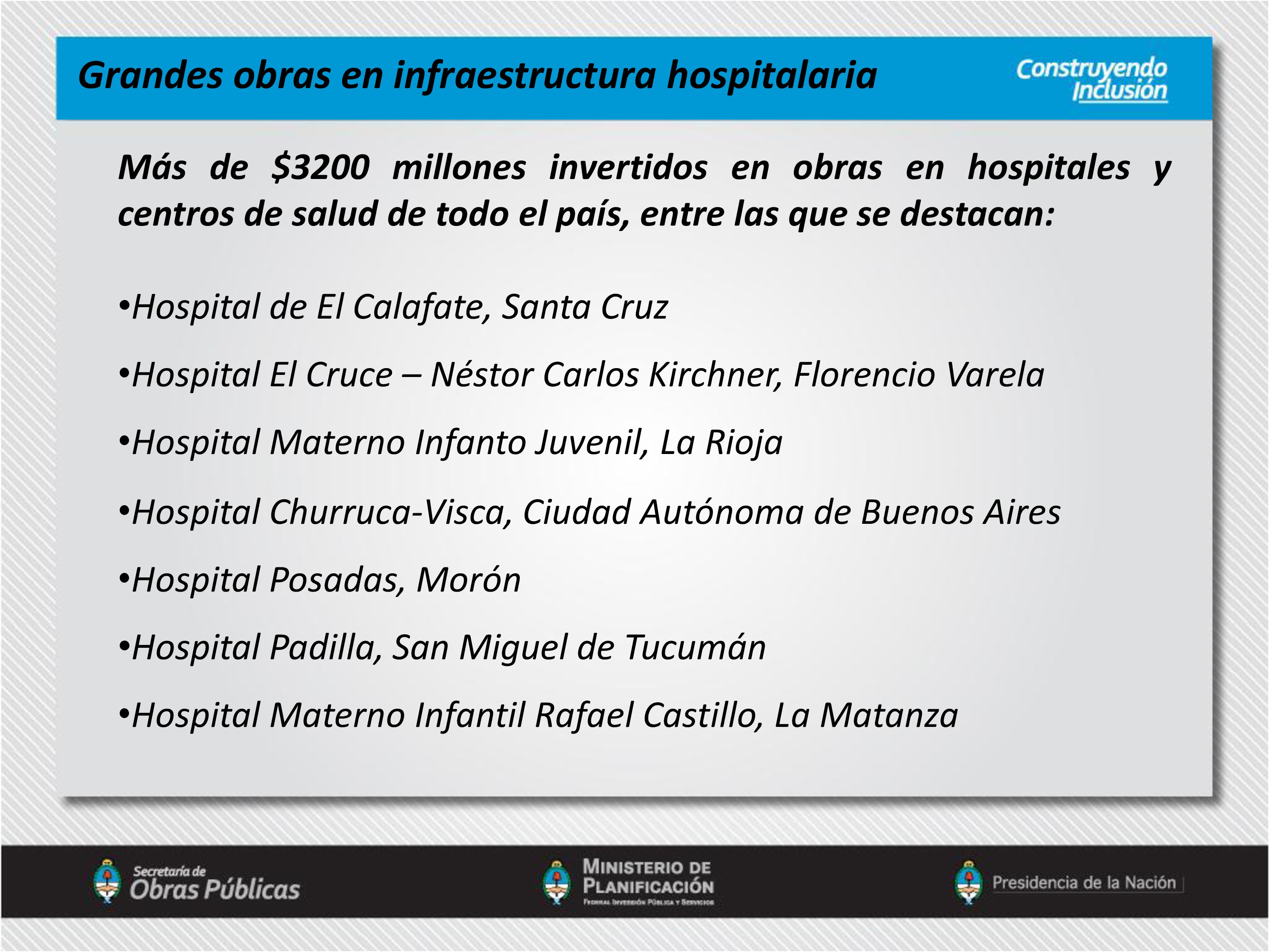 Nuevo Hospital Materno Infantil de Alta Complejidad de Río Gallegos