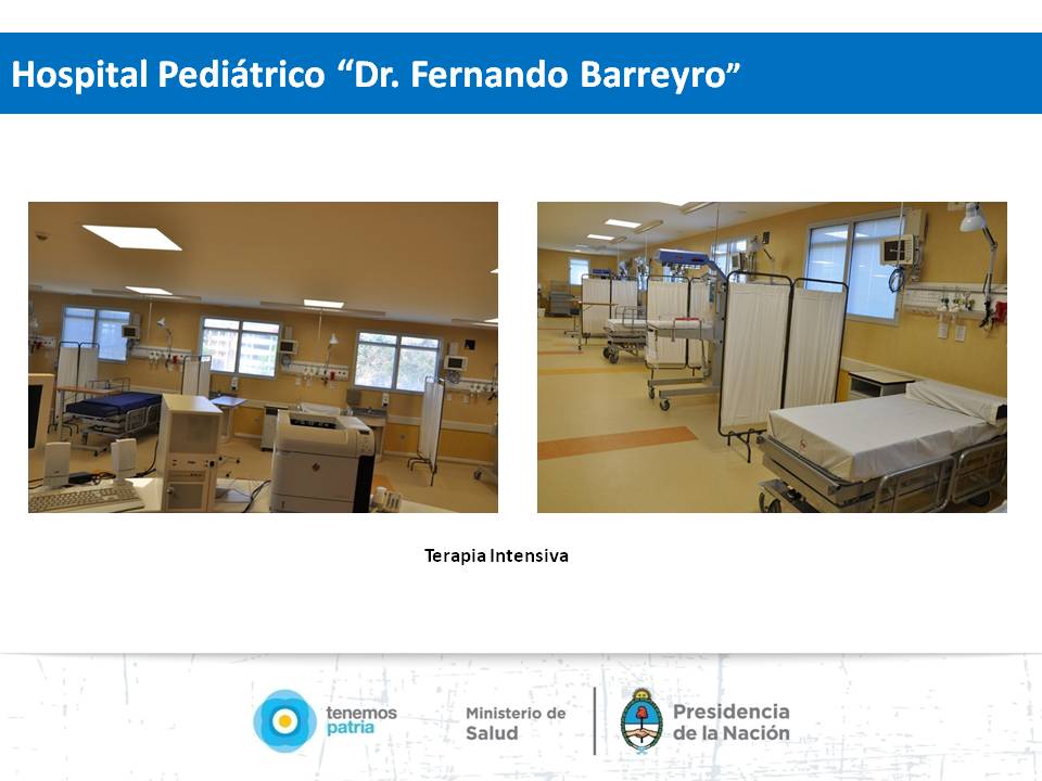 Posadas: Nuevo hospital pediátrico “Fernando Barreyro”.