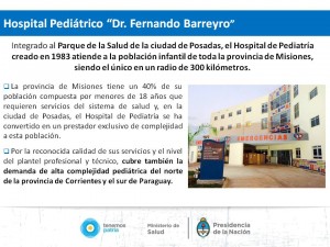 Cristina Fernandez de Kirchner En Posadas, Misiones, inauguramos el