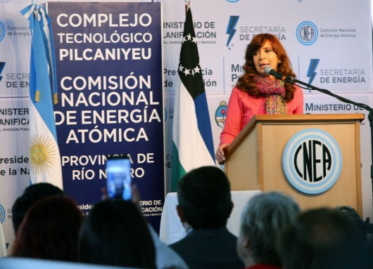 Cristina Fernandez de Kirchner Argentina vuelve a enriquecer uranio para  usos pacíficos desde el Complejo Pilcaniyeu | Cristina Fernandez de Kirchner