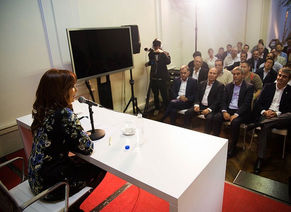 CFK con intendentes en el PATRIA | Cristina Fernandez de Kirchner