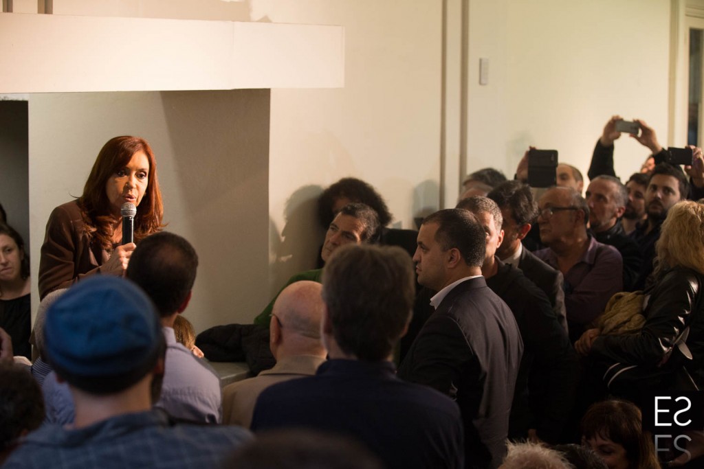 Cristina se reunió con artistas en el Instituto PATRIA | Cristina ...