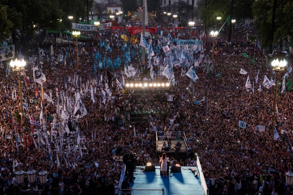 CFK en Plaza de Mayo