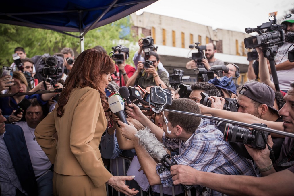 Cristina Kirchner en Comodoro Py