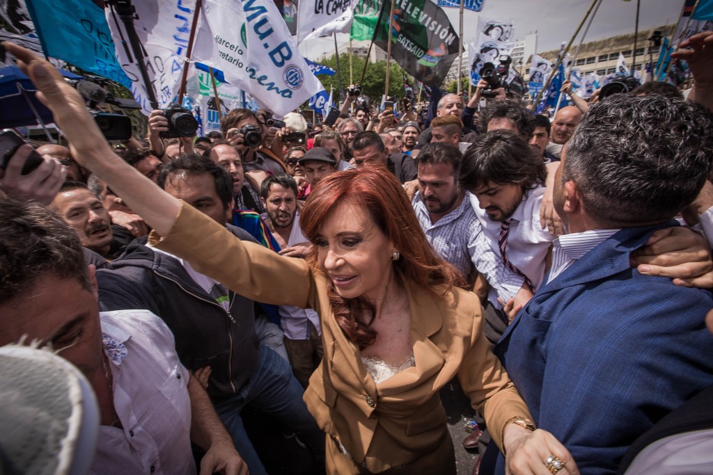 Cristina Kirchner en Comodoro Py