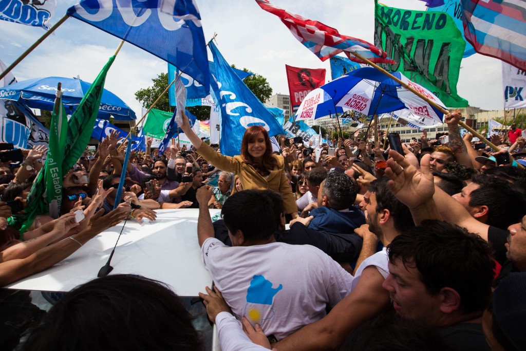 Cristina Kirchner en Comodoro Py