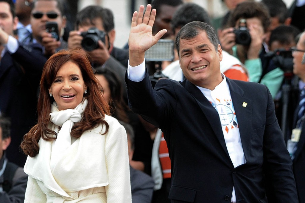 CFK y Correa