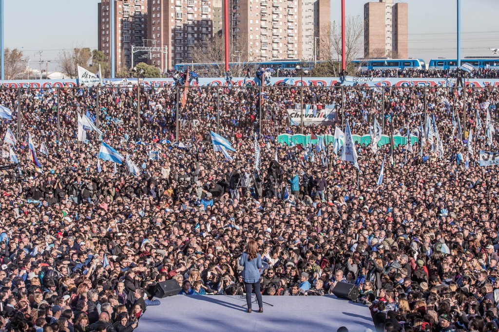 Cristina Kirchner en Arsenal, Unidad Ciudadana