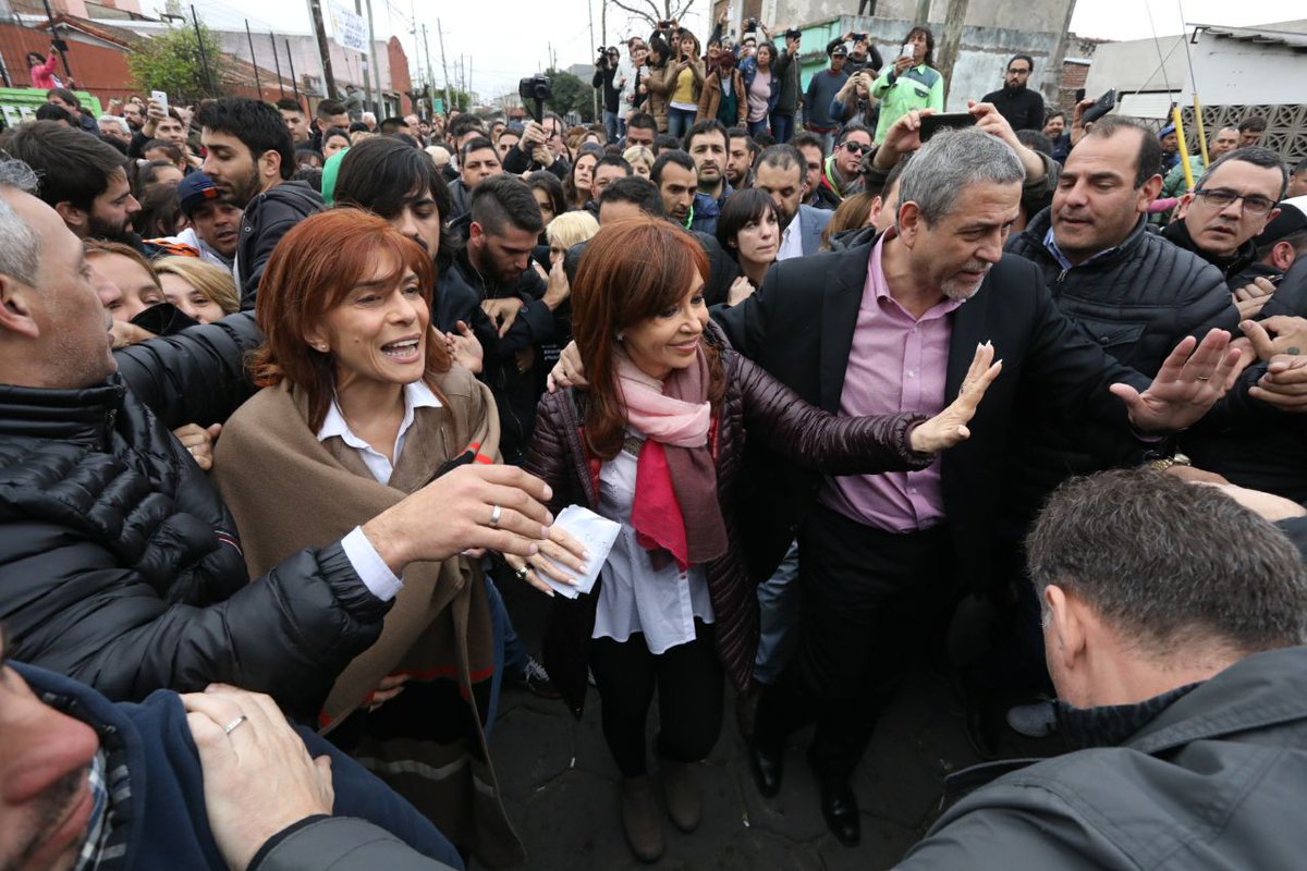 Cristina Kirchner en Avellaneda.