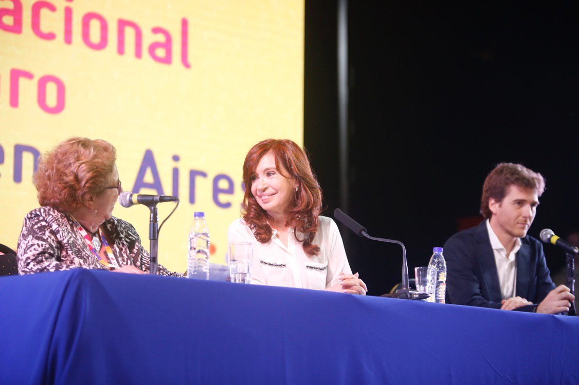 Cristina Fernandez de Kirchner Presentación de Sinceramente en la Feria ...